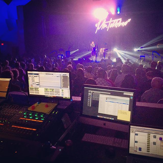 Biggest rig this place has seen! Doing the Venue Tech Director thing. Matthew West at @pantanochristian